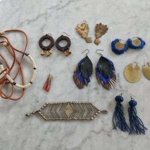 Noonday Collection Earring and Bracelet Bundle